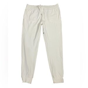 ZYIA Active White Unwind Jogger Pants Size XL